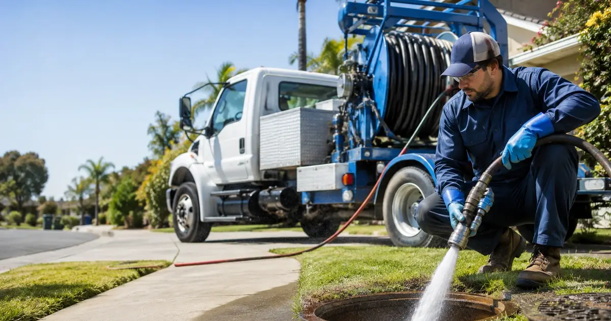 Hydro jet sewer cleaning Thousand Oaks