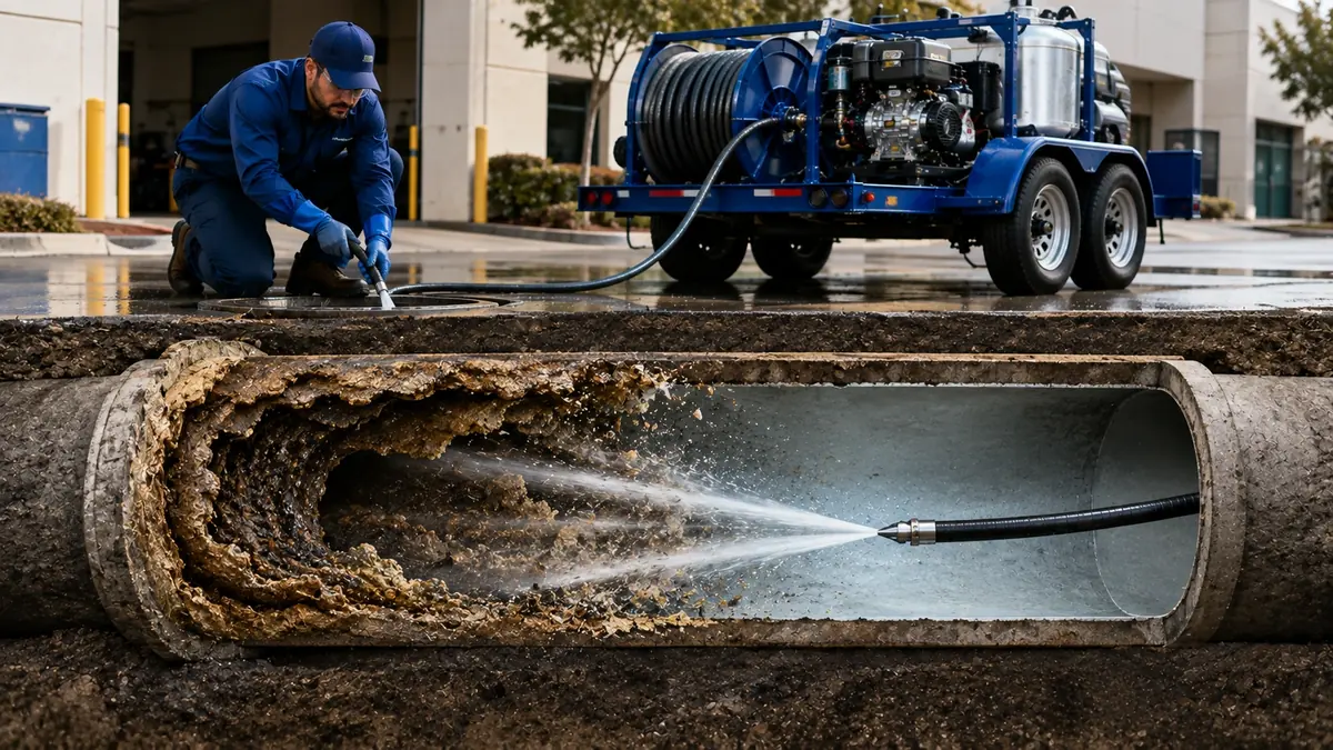 Sewer Pipe Descaling in Thousand Oaks